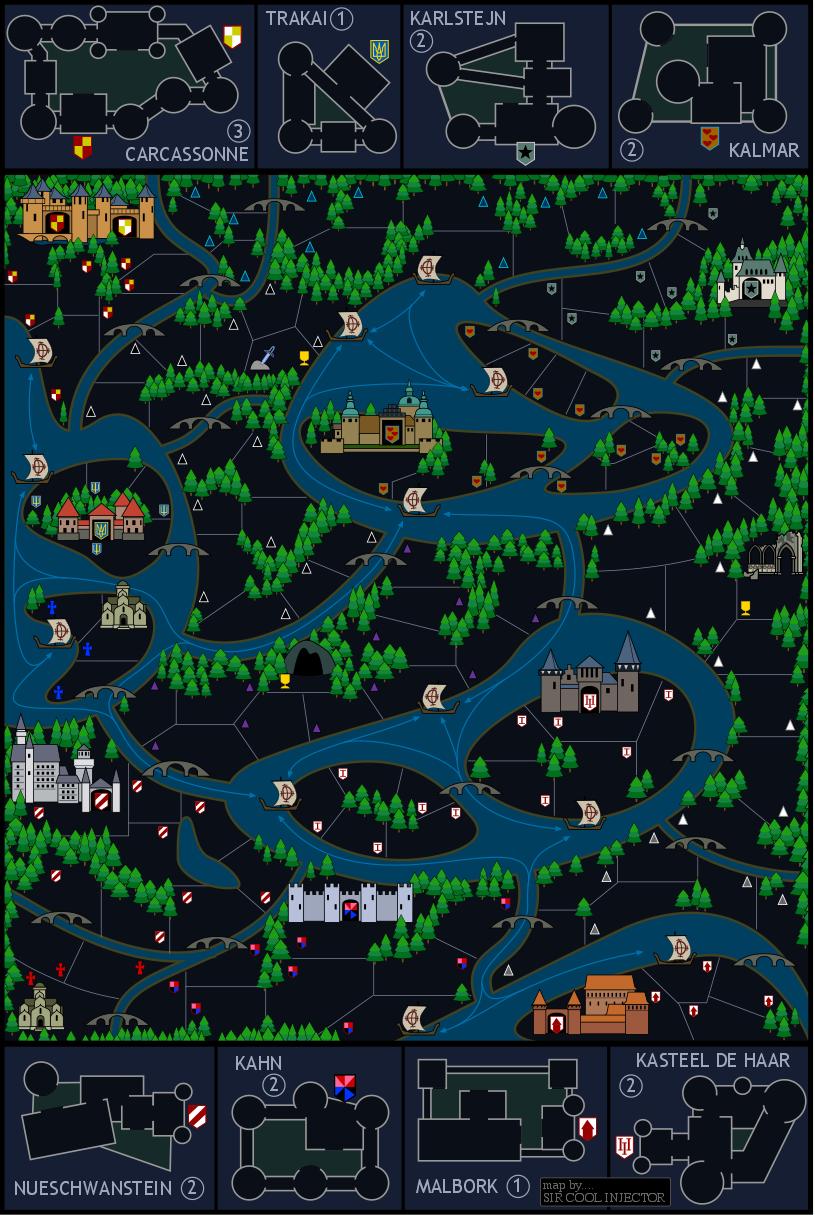 the map